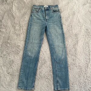 Reformation Straight Leg Jean